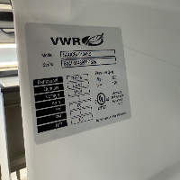 VWR Undercounter Stainless Steel Refrigerator image 1